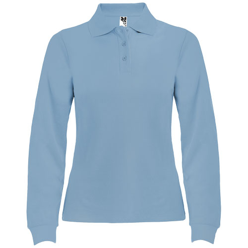 Polo publicitaire Femme coton 220gr Estrella ROLY Bleu ciel